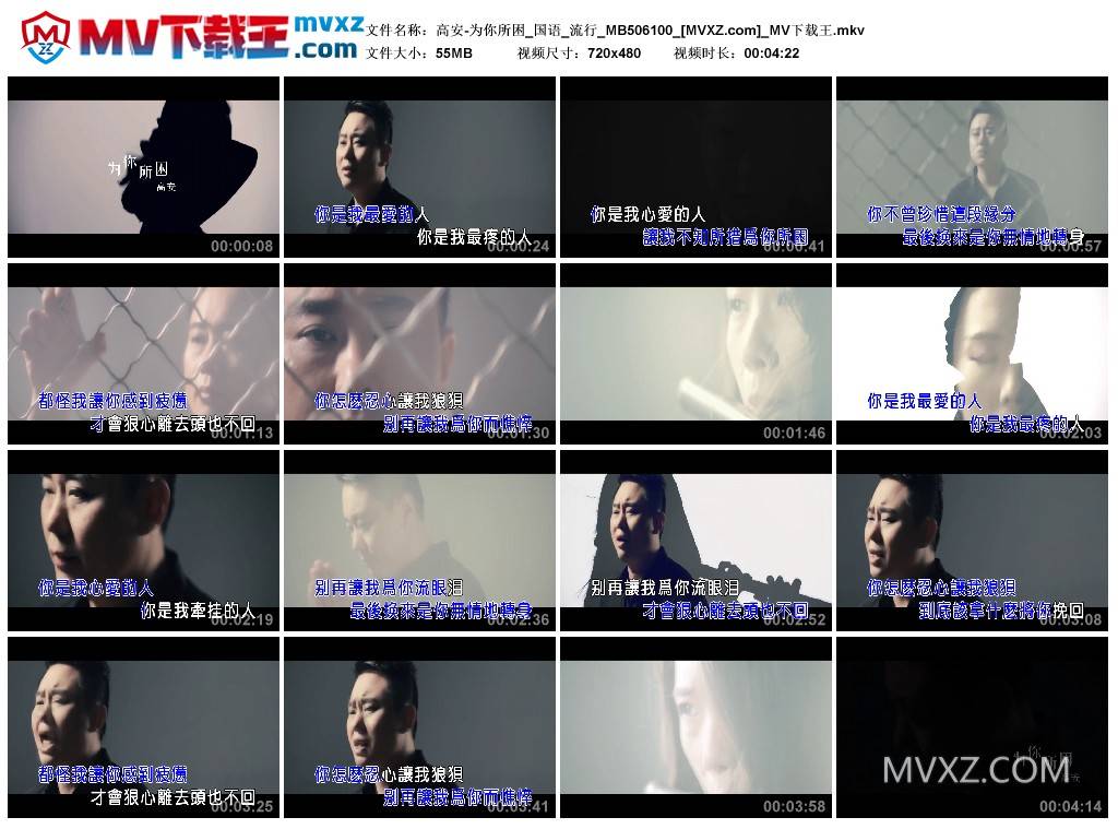 高安-为你所困_国语_流行_MB506100